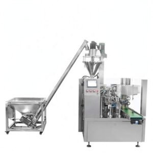 powder preformed pouch filling machine